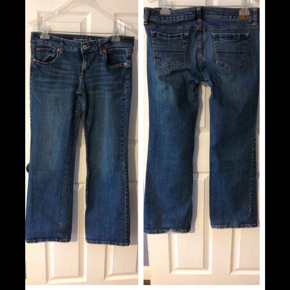 American Eagle Favorite BF Stretch Jeans. 12R