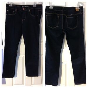 American Eagle Straight Leg Stretch Jeans. 12R