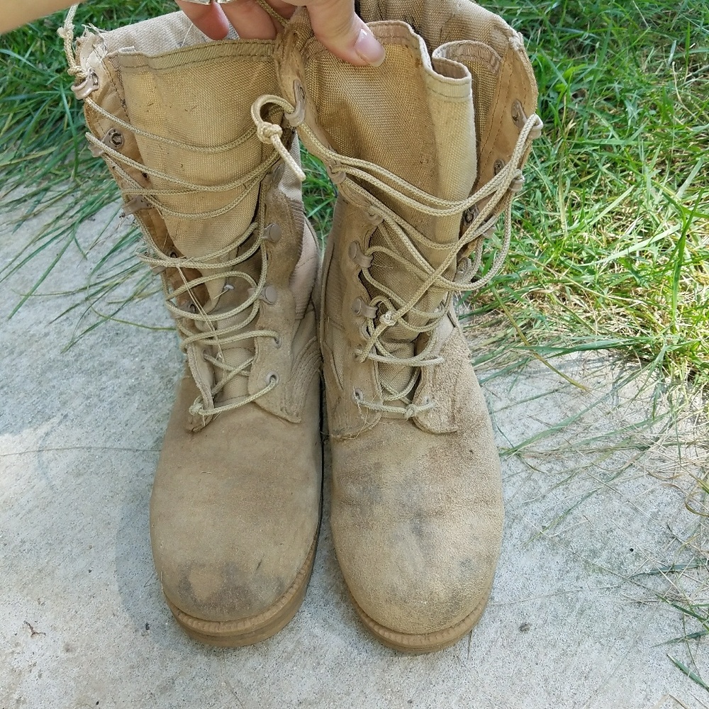 Men's military boots
