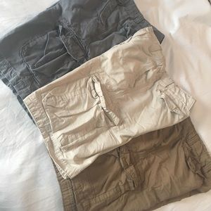 Big boys size 10 cargo shorts. 3 pair