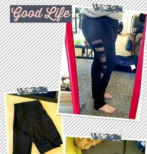 Express Mesh Insert Leggings