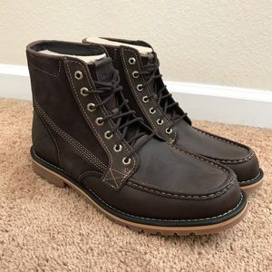 Timberland Grantley Moc Toe Boot - Dark Brown