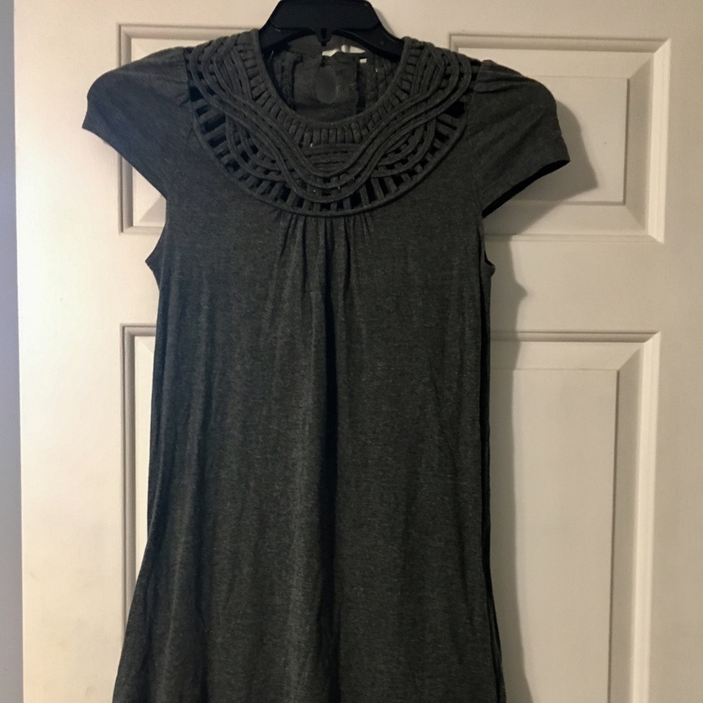 Very soft wool/rayon dress with pockets. Adorable
