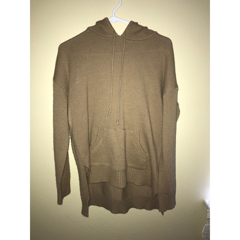 Forever 21 cable knit hoodie