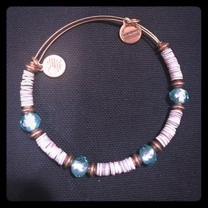 Alex and Ani Tide Horizon Beaded Bangle