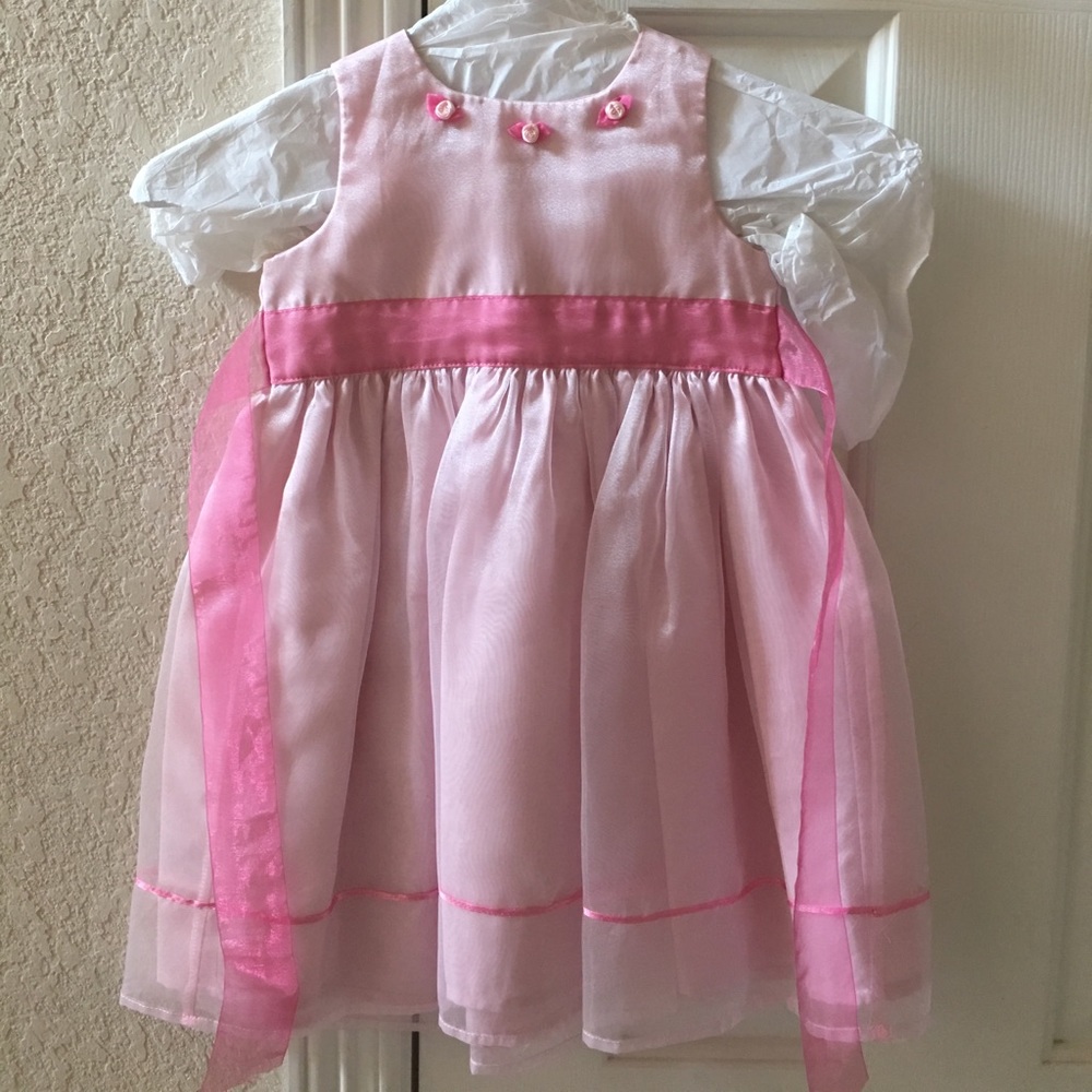 Pink baby dress