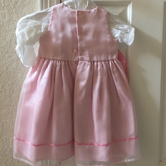 Pink baby dress - Picture 2 of 3