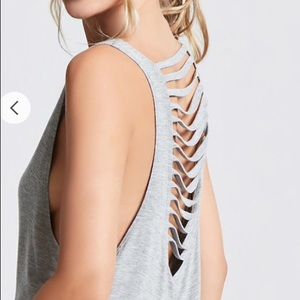 Forever21 Tank with cutout detail in back