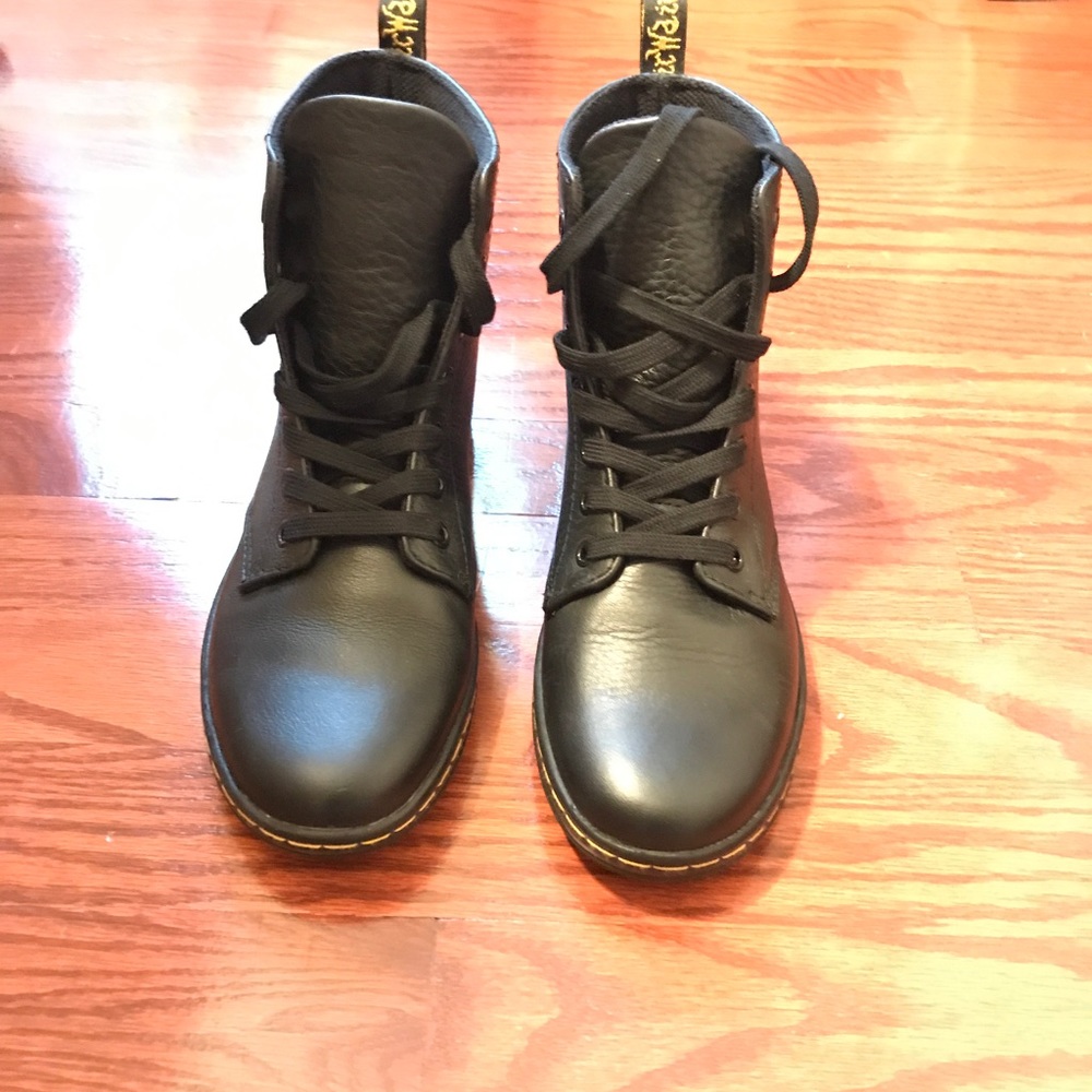 Dr. Marten black boots