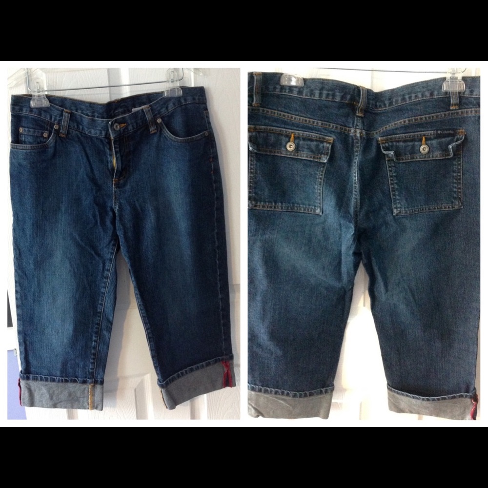 Columbia Crop Jeans. 12