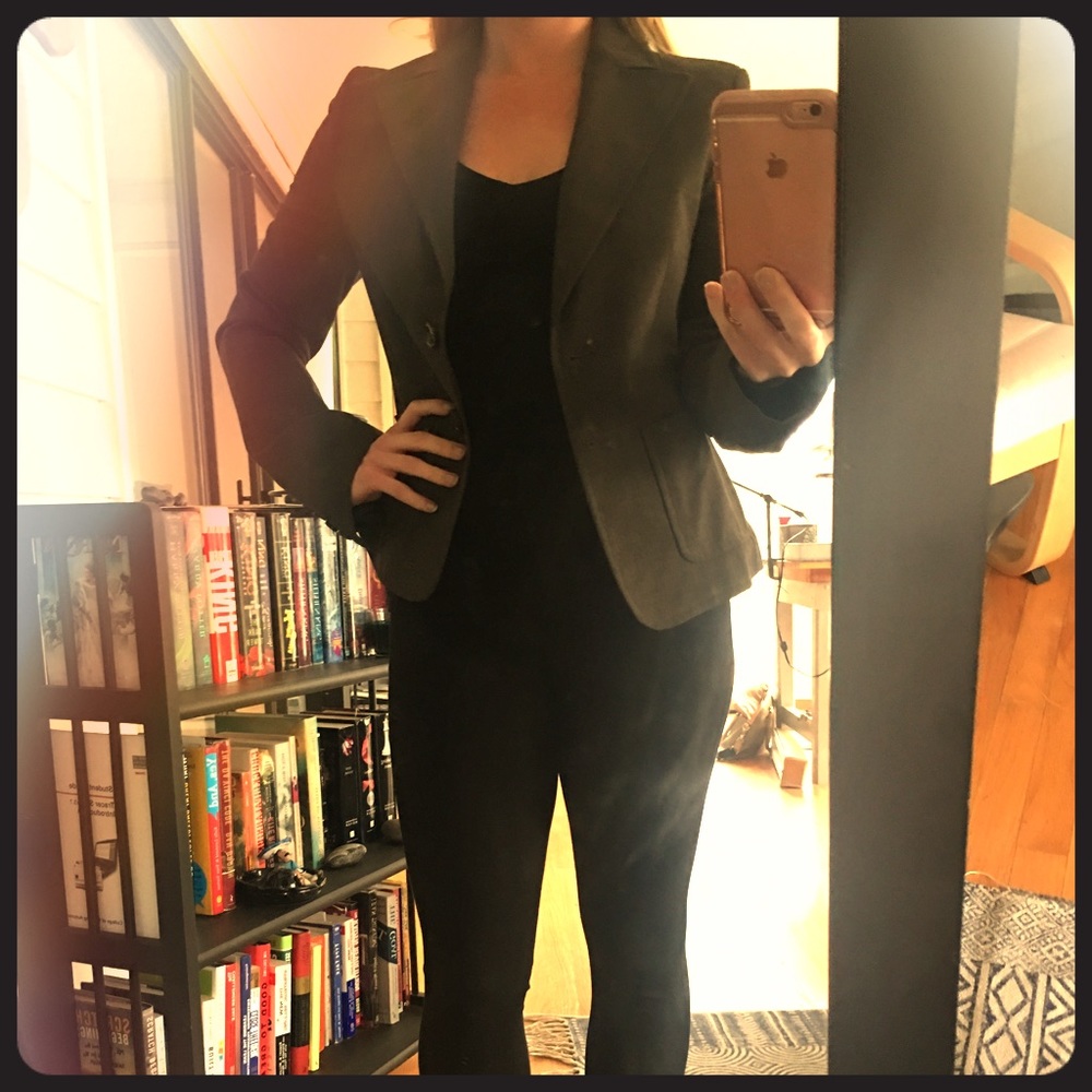 The brown little work jacket