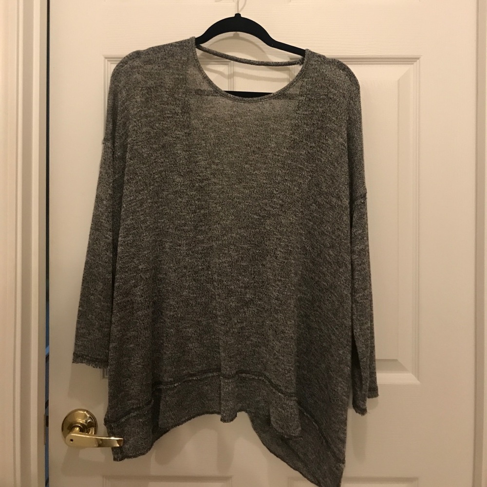 Size Small She & Sky open back sweater.