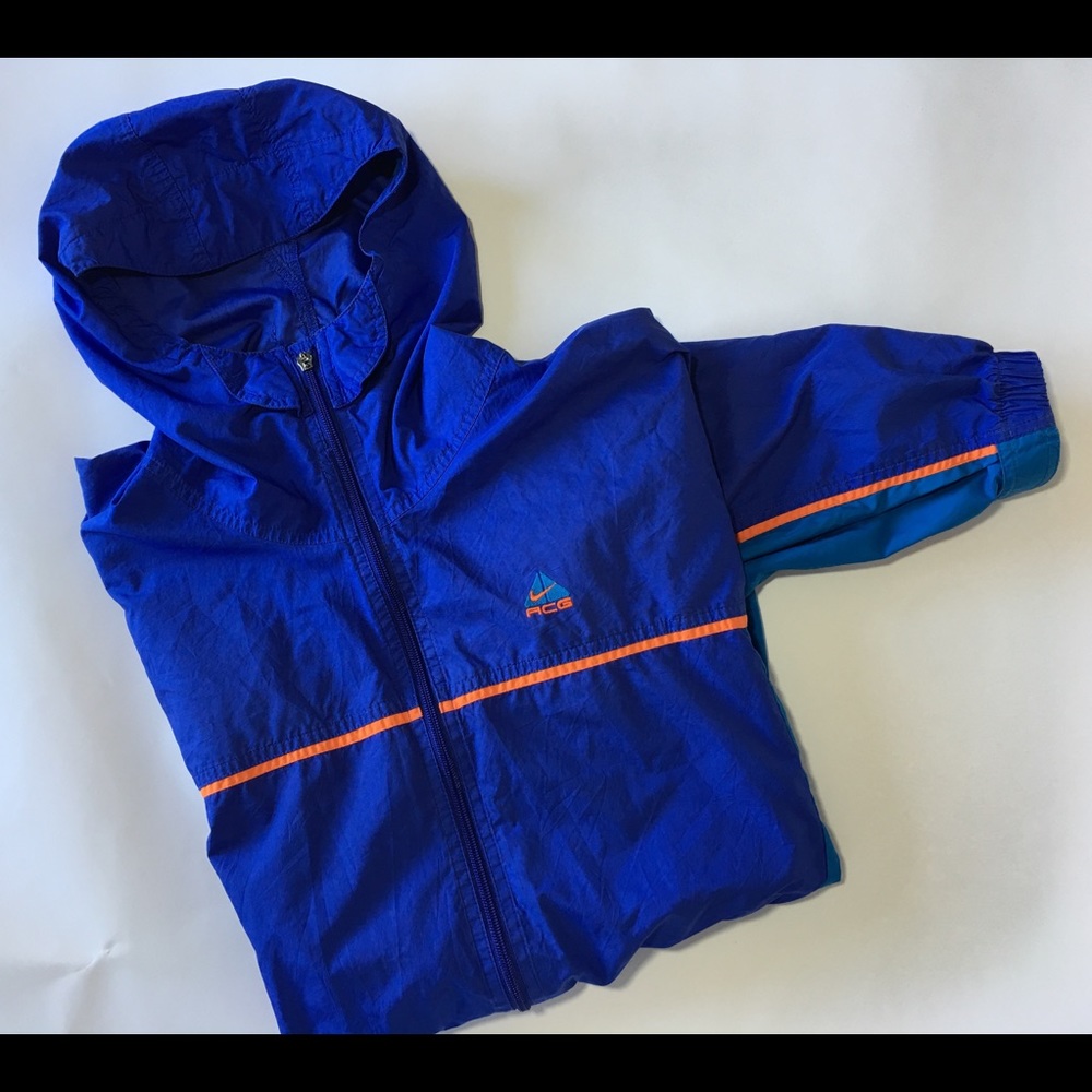 Vintage Nike ACG Clima-fit Hooded Zip Jacket Sz M