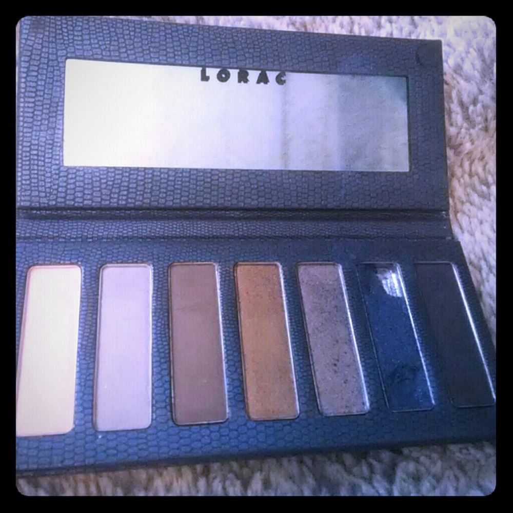 Used lorac navy skinny palette