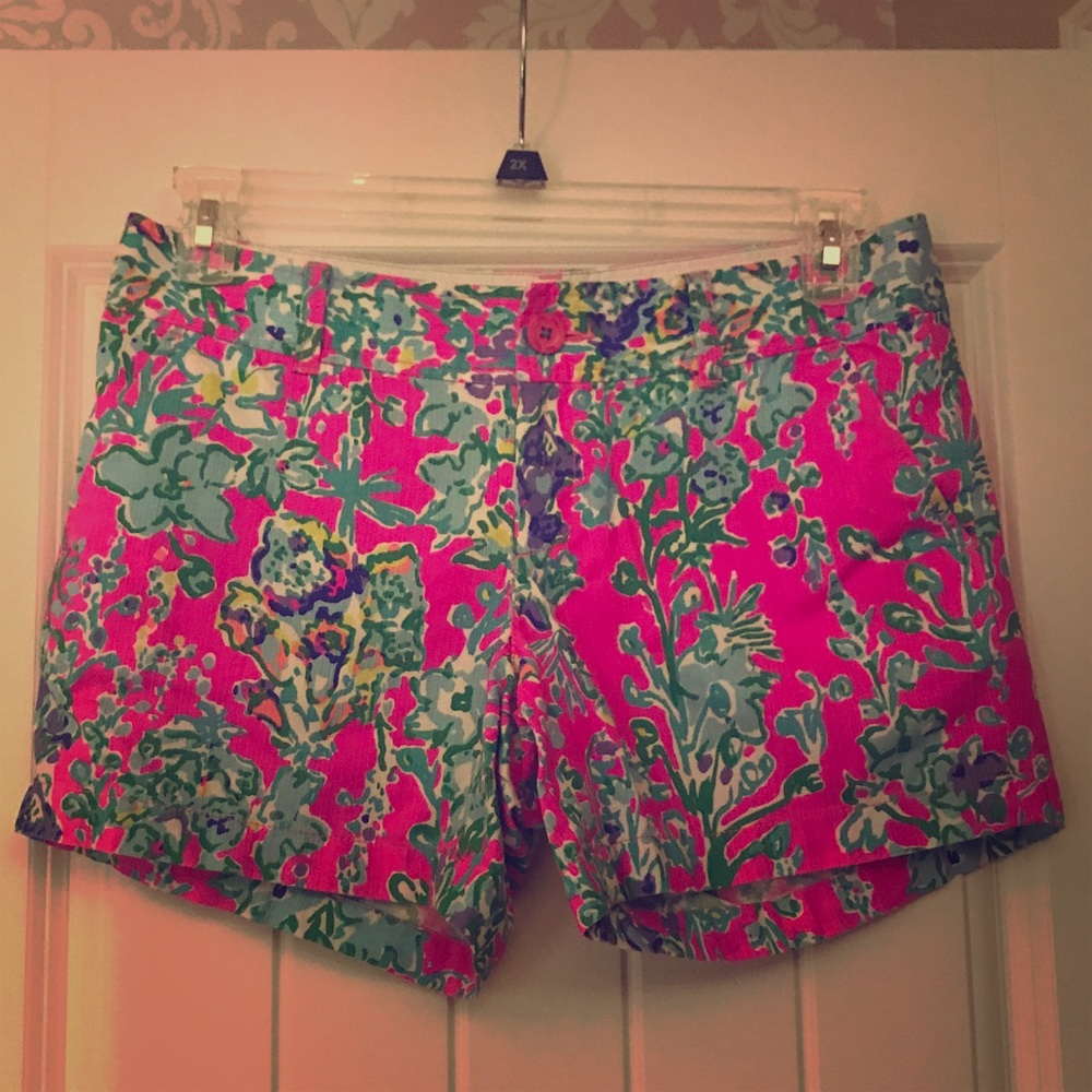Lilly Pulitzer Southern Charm Callahan Shorts Rare