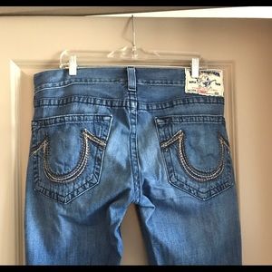 True Religion Straight leg Jeans Size 34