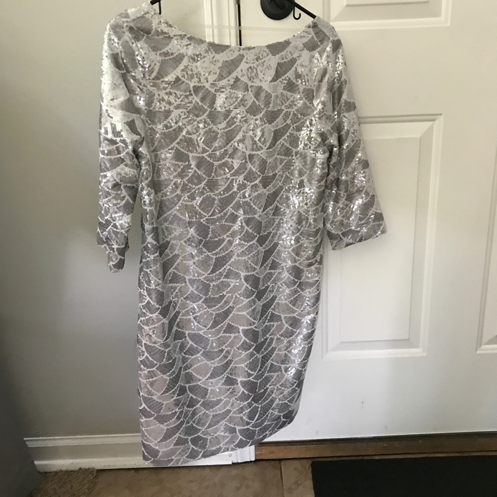 Express sequin dress