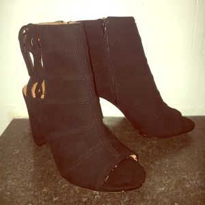 Open Toe/Open Heel Booties