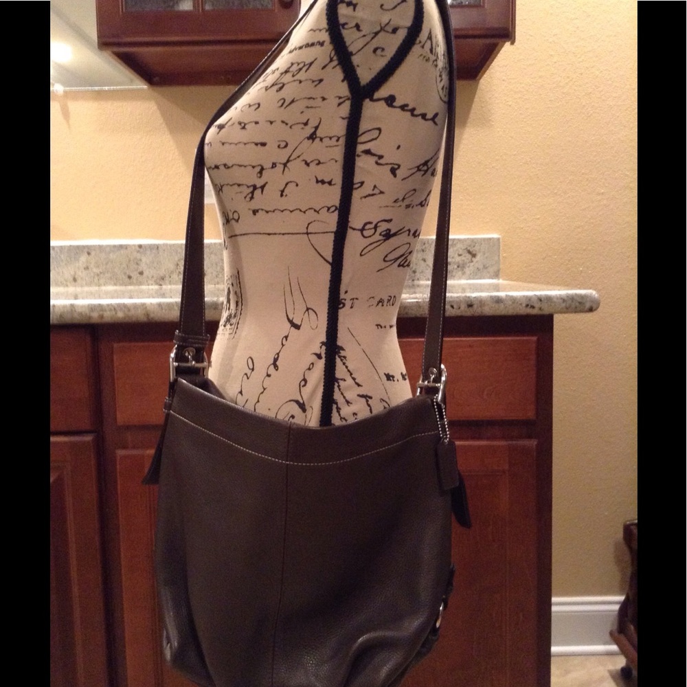 Coach leather handbag