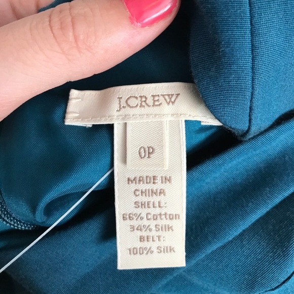 J. Crew Petite Swan Ruffled Dress - Picture 3 of 6