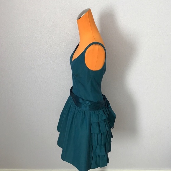 J. Crew Petite Swan Ruffled Dress - Picture 6 of 6