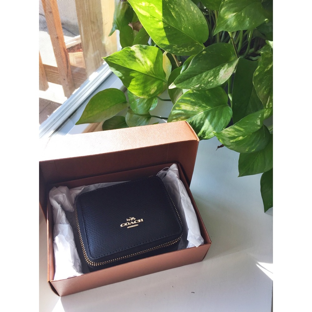 🖤 Coach New In Box With Tags Black Jewelry Case