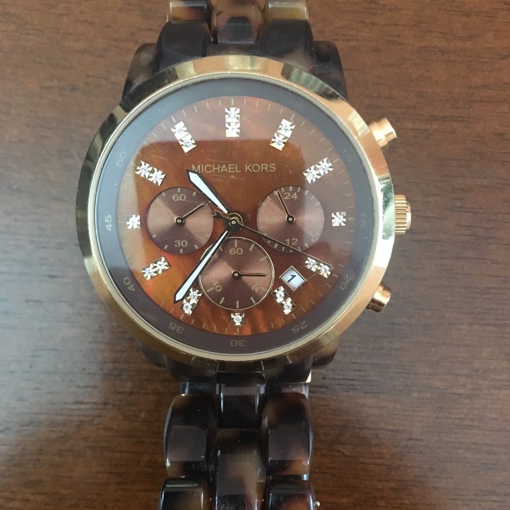 Michael Kors Tortoise Women's Watch