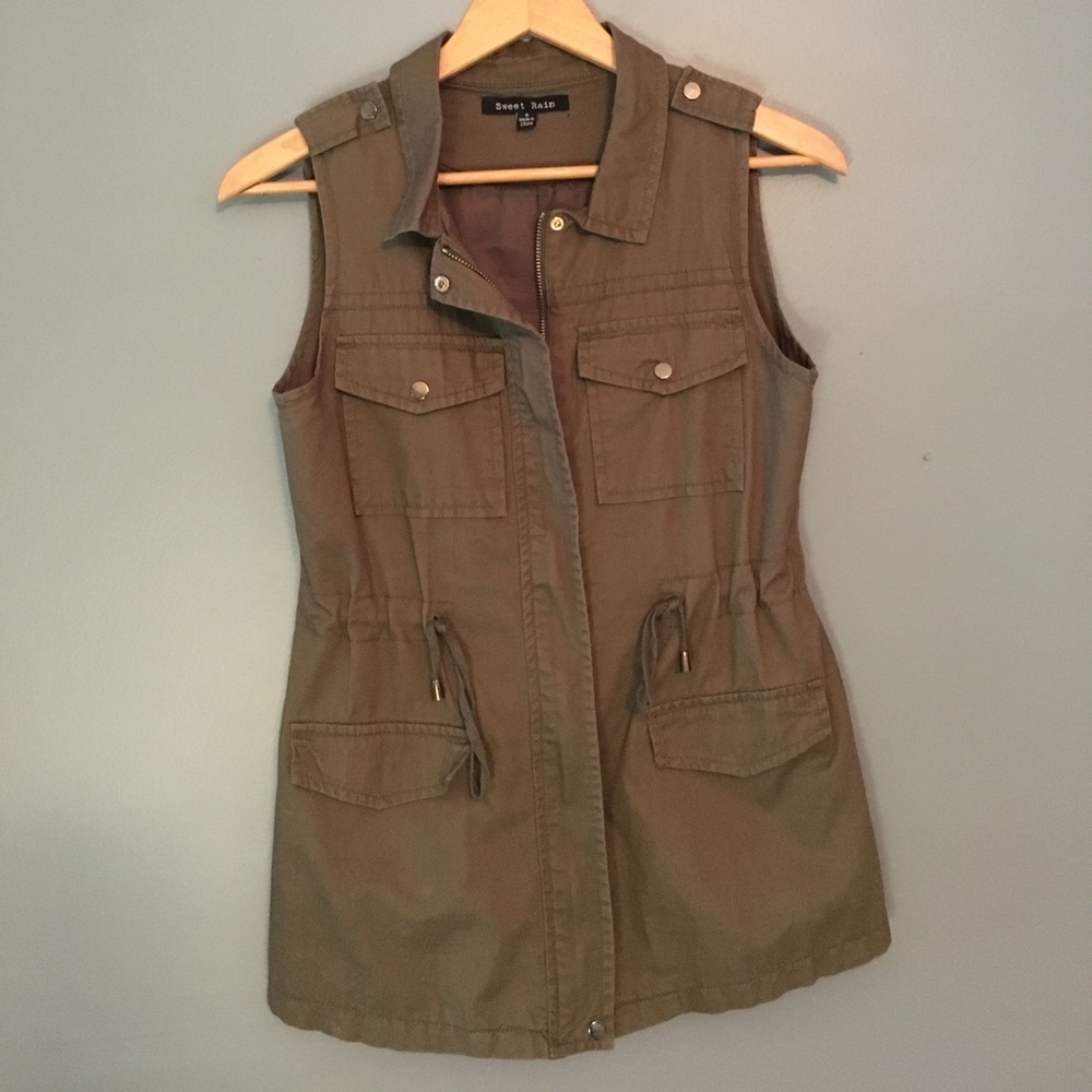 Green Utility Vest