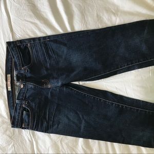 J Brand dark blue skinny jeans - barely ever worn