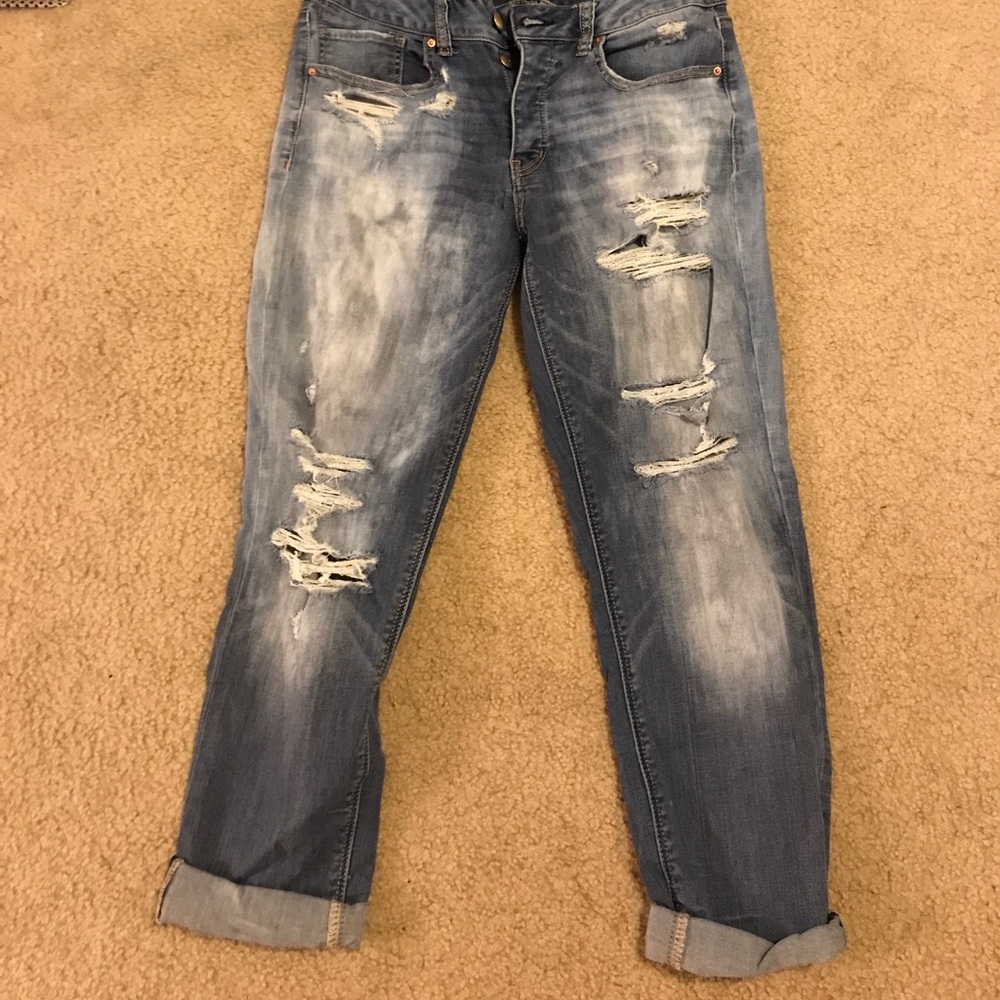 American eagle tom girl jeans