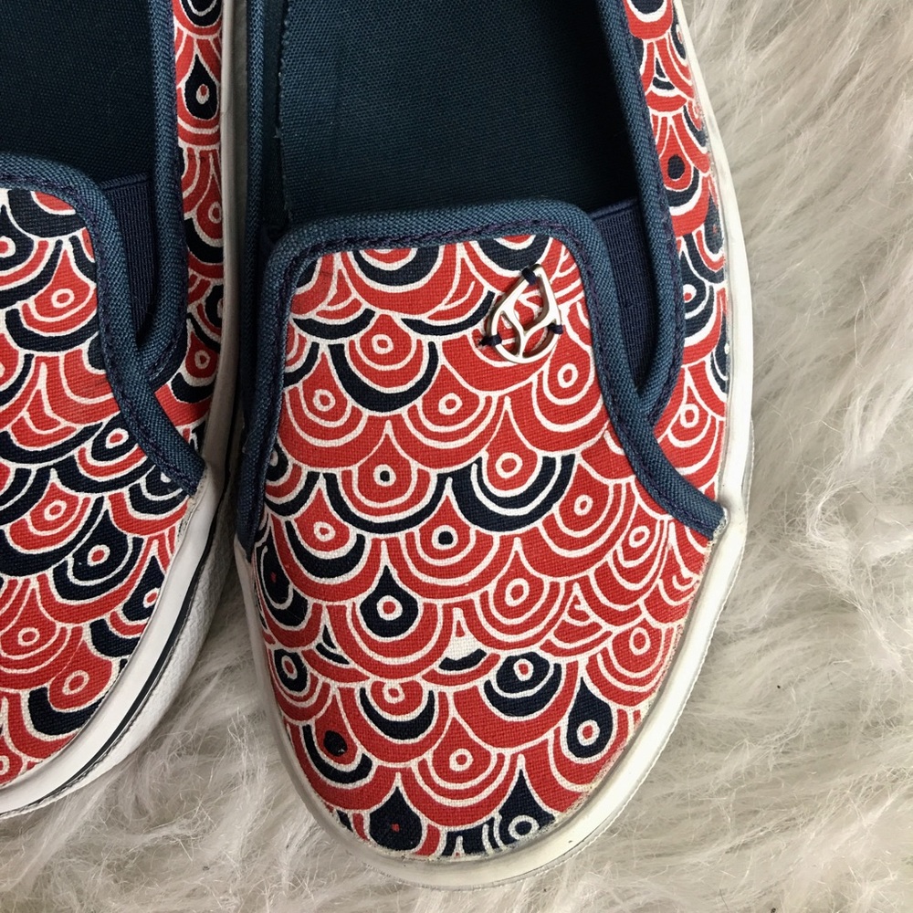 Reef Red Swirl Slip On Sneakers - Picture 3 of 6
