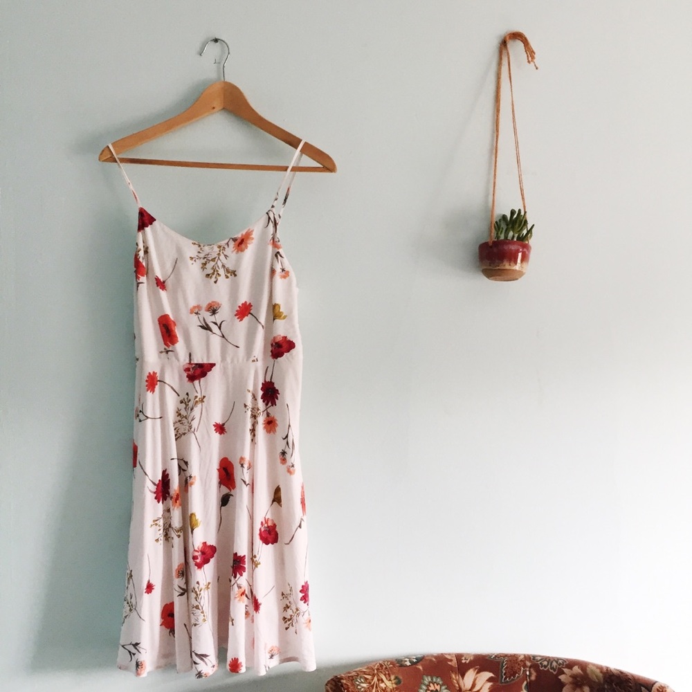 Cute floral midi dress from old navy