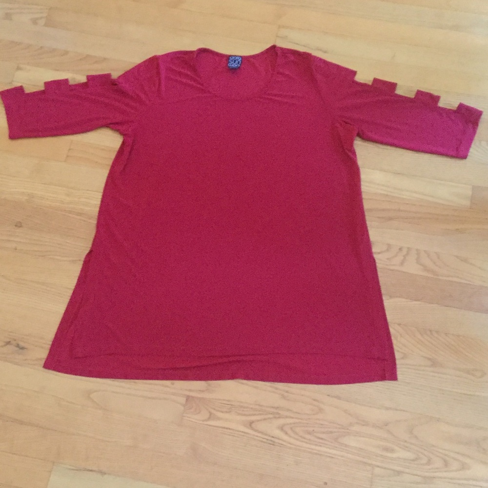 CLARA SUNWOO LADDER SLEEVE TUNIC
