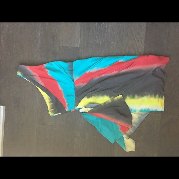 Alice and Olivia one shoulder silk dress size 0 - Picture 4 of 8