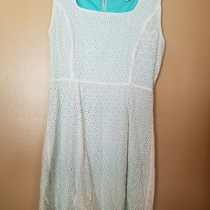 Emmelee Sleeveless White Dress Size Small