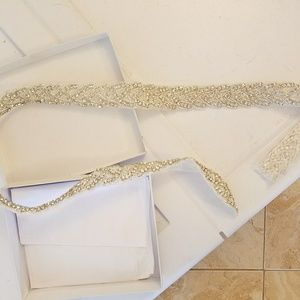 BRAND NEW BRIDAL/BRIDESMAID RHINESTONE BELT