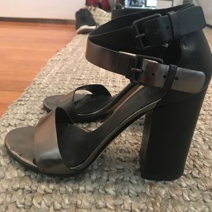 Vince block heel sandals