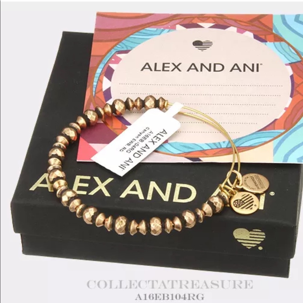 💞ALEX AND ANI Rafaelian Gold Canyon Bracelet💞