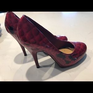 Gianni Bini Fiery Red Heels