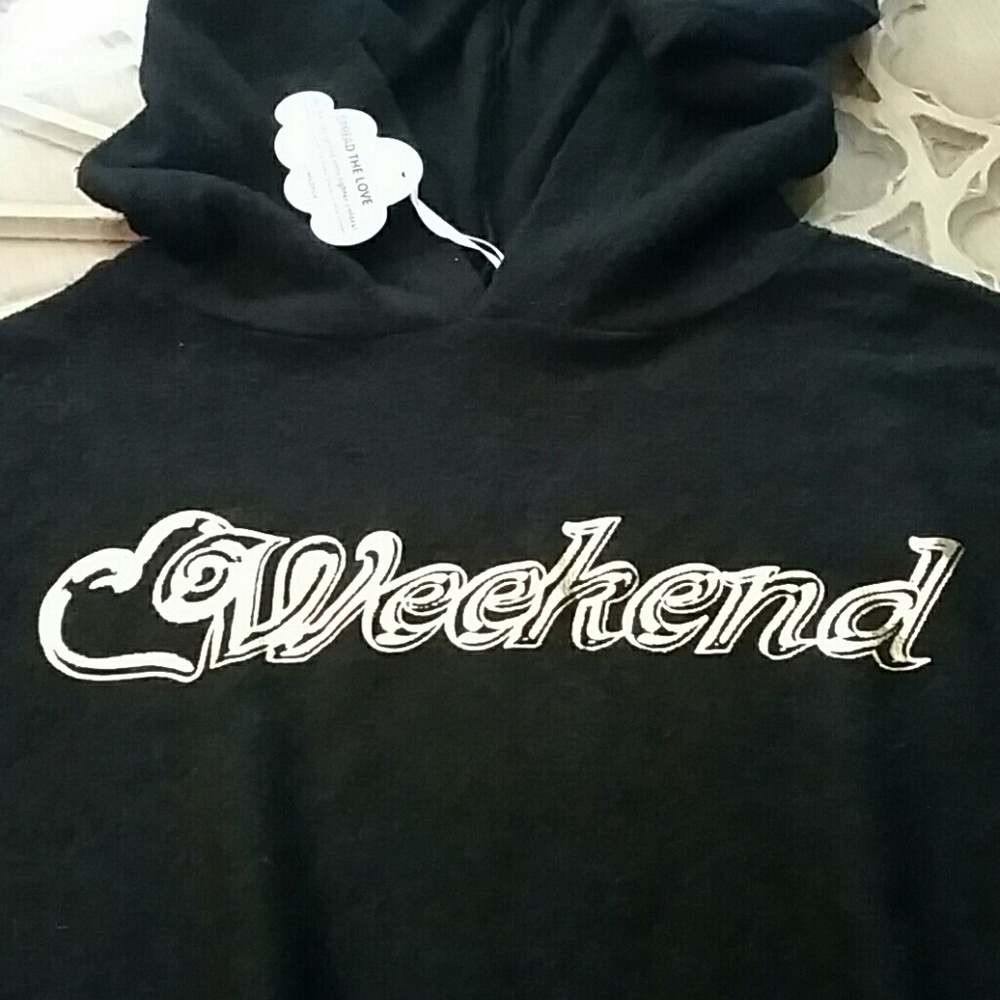 WILDFOX "WEEKEND" black top XS