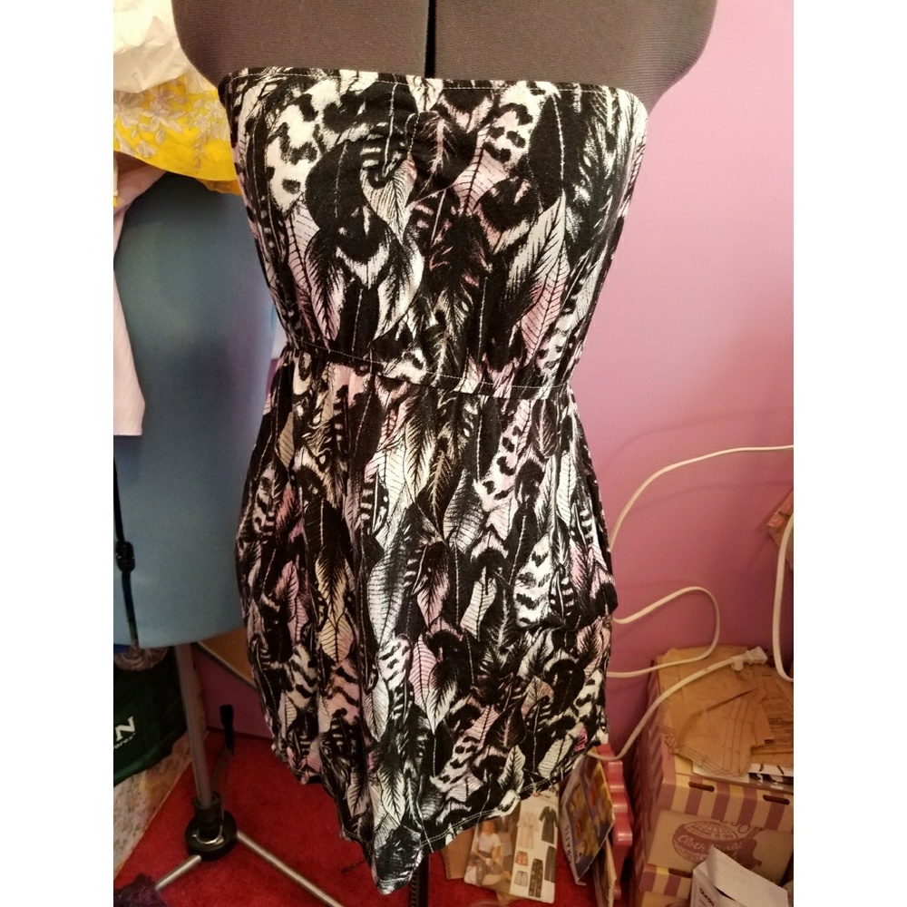 Feather billabong dress