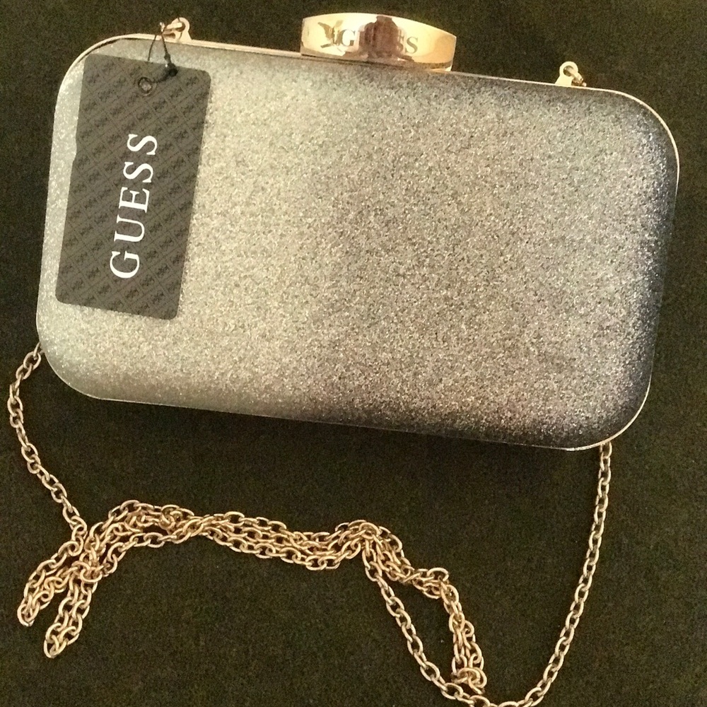 Glitter Guess Cluch