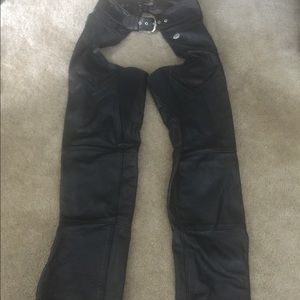 Harley Davidson Womens Leather Chaps-Like NEW-Med