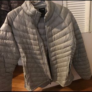 Silver North Face Jacket, Ladies' L