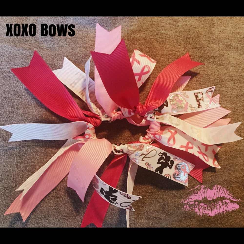 Breast Cancer Hair Tie
