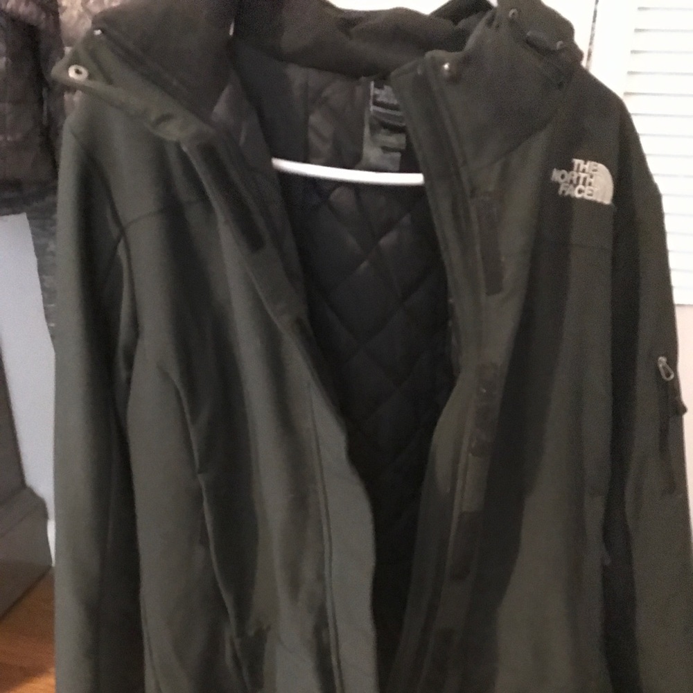 Heavy Black North Face Coat, Ladies' L