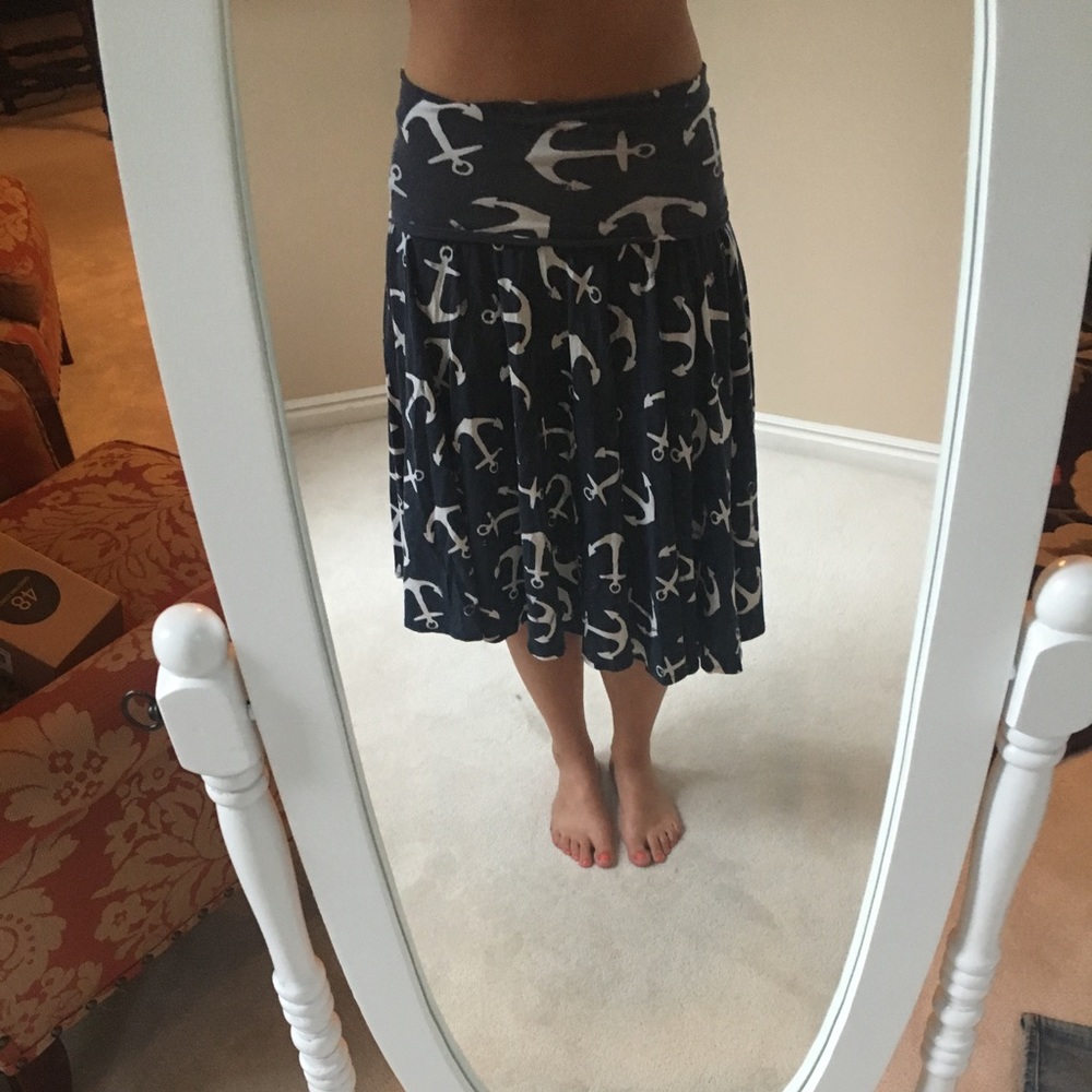 J.Crew Anchor Skirt