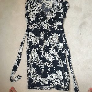 Blue and White dress