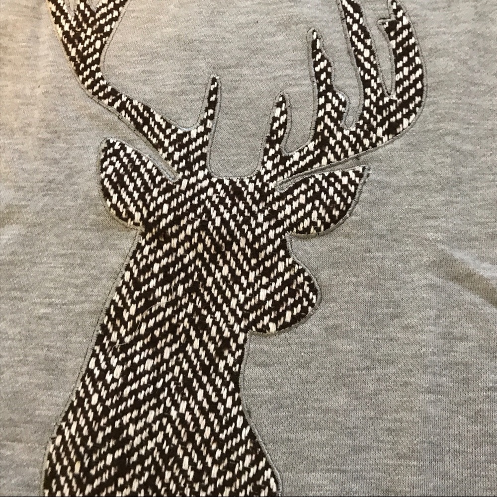 {•Herringbone Deer Head Shirt•} - Picture 2 of 8