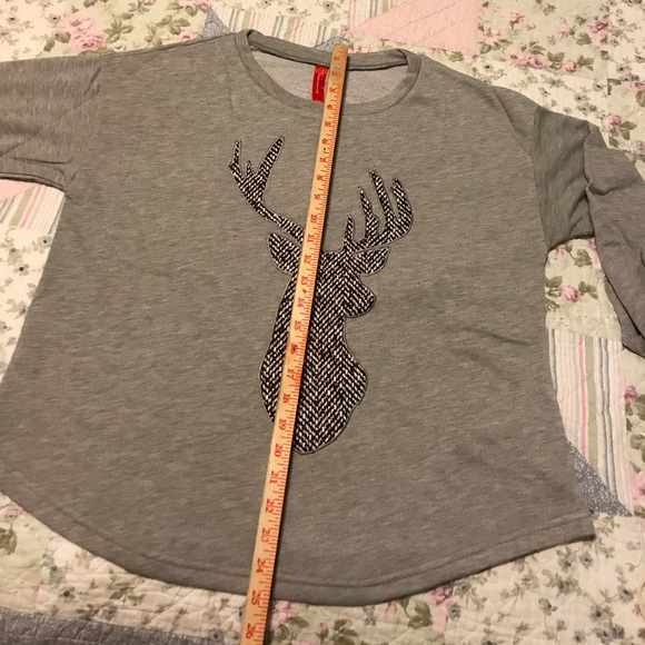 {•Herringbone Deer Head Shirt•} - Picture 6 of 8